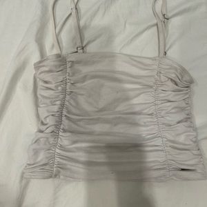 White Crop Top
